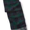 Oxford & Evergreen Orvis Scottish Lambswool Scarf, Black Watch Plaid (Blue & Green) (5 Patterns) 1 Oxford & Evergreen Orvis Scottish Lambswool Scarf, Black Watch Plaid (Blue & Green) (5 Patterns)