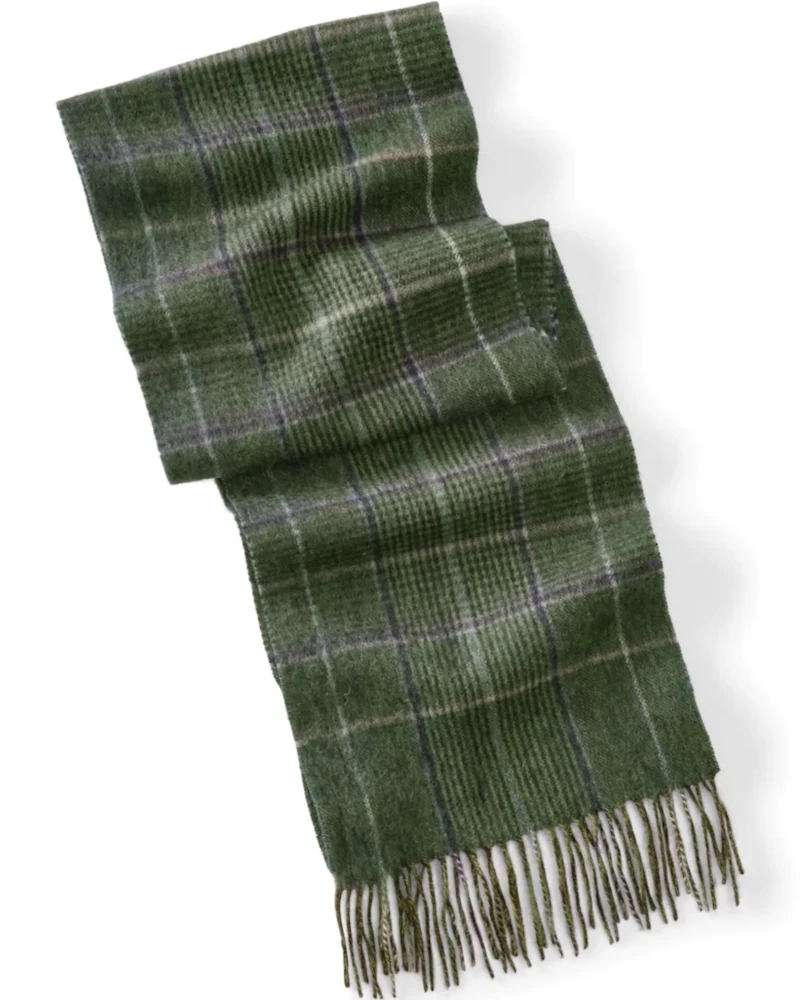 Oxford & Evergreen Orvis Scottish Lambswool Scarf, Green / Multi (5 Patterns) Accessories 3 Oxford & Evergreen Orvis Scottish Lambswool Scarf, Green / Multi (5 Patterns) Accessories