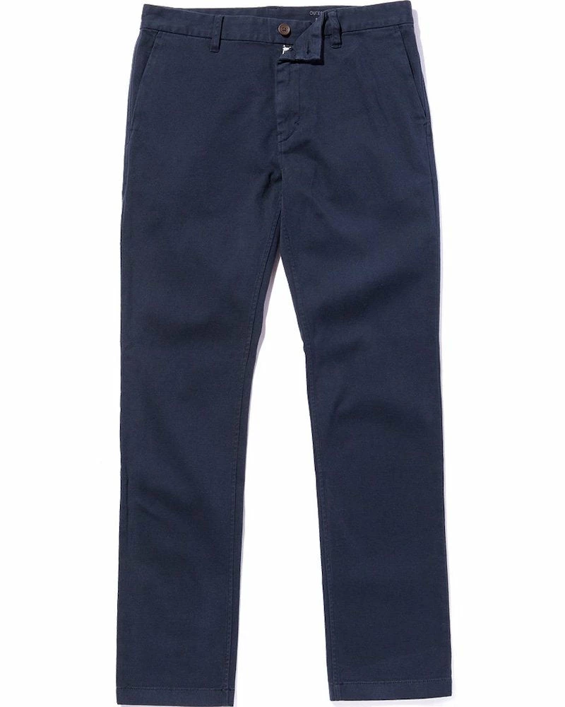 Oxford & Evergreen Outerknown S.E.A. Legs Organic Slim Chinos, Indigo 3 Oxford & Evergreen Outerknown S.E.A. Legs Organic Slim Chinos, Indigo