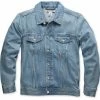 Oxford & Evergreen Clothing Outerknown Organic & Recycled Cotton Peacenik Denim Trucker Jean Jacket, Baja Blue 2 Oxford & Evergreen Clothing Outerknown Organic & Recycled Cotton Peacenik Denim Trucker Jean Jacket, Baja Blue