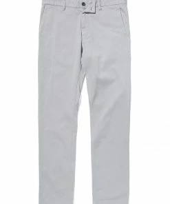 Oxford & Evergreen Clothing Outerknown S.E.A. Legs Organic Slim Chinos, Mirage (Light Gray)