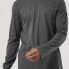 Oxford & Evergreen Clothing Pact Organic Cotton Softspun Long Sleeve Tee, Charcoal Heather (6 Colors) 1 Oxford & Evergreen Clothing Pact Organic Cotton Softspun Long Sleeve Tee, Charcoal Heather (6 Colors)