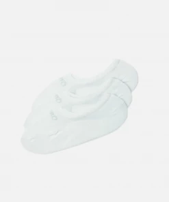 Oxford & Evergreen Quince Organic No-Show Socks 6-pack, White