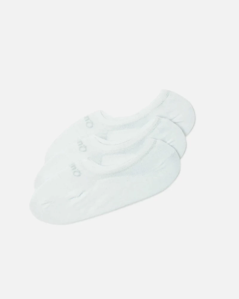 Oxford & Evergreen Quince Organic No-Show Socks 6-pack, White 3 Oxford & Evergreen Quince Organic No-Show Socks 6-pack, White
