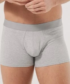 Oxford & Evergreen Pact Organic Cotton Trunks, Heather Gray (2 Colors)
