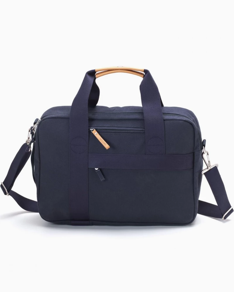 Oxford & Evergreen Bags & Baggage QWSTION Organic Cotton Office Bag, Navy (7 Colors) 3 Oxford & Evergreen Bags & Baggage QWSTION Organic Cotton Office Bag, Navy (7 Colors)