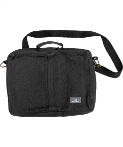 Oxford & Evergreen Rawganique Organic Hemp Manhattan Laptop Bag, 15 Inches, Black (2 Colors) Bags & Baggage