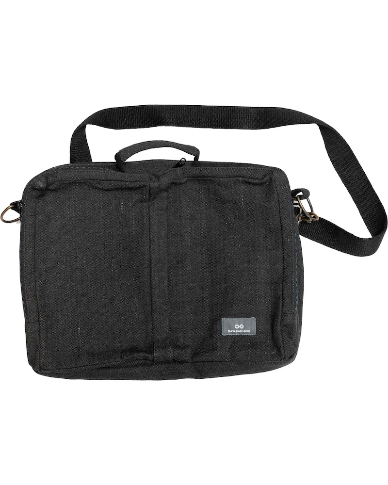 Oxford & Evergreen Rawganique Organic Hemp Manhattan Laptop Bag, 15 Inches, Black (2 Colors) Bags & Baggage 3 Oxford & Evergreen Rawganique Organic Hemp Manhattan Laptop Bag, 15 Inches, Black (2 Colors) Bags & Baggage