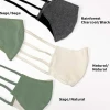 Oxford & Evergreen Rawganique Vivaldi Two- Or Three-Layer Organic Cotton Face Mask (6 Colors) 2 Oxford & Evergreen Rawganique Vivaldi Two- Or Three-Layer Organic Cotton Face Mask (6 Colors)