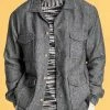 Oxford & Evergreen Rawganique Organic Hemp Safari Jacket, Black Platinum (Gray) Clothing 1 Oxford & Evergreen Rawganique Organic Hemp Safari Jacket, Black Platinum (Gray) Clothing