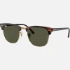 Oxford & Evergreen Ray-Ban Clubmaster Sunglasses, Polarized, Classic G-15 + Tortoise 1 Oxford & Evergreen Ray-Ban Clubmaster Sunglasses, Polarized, Classic G-15 + Tortoise