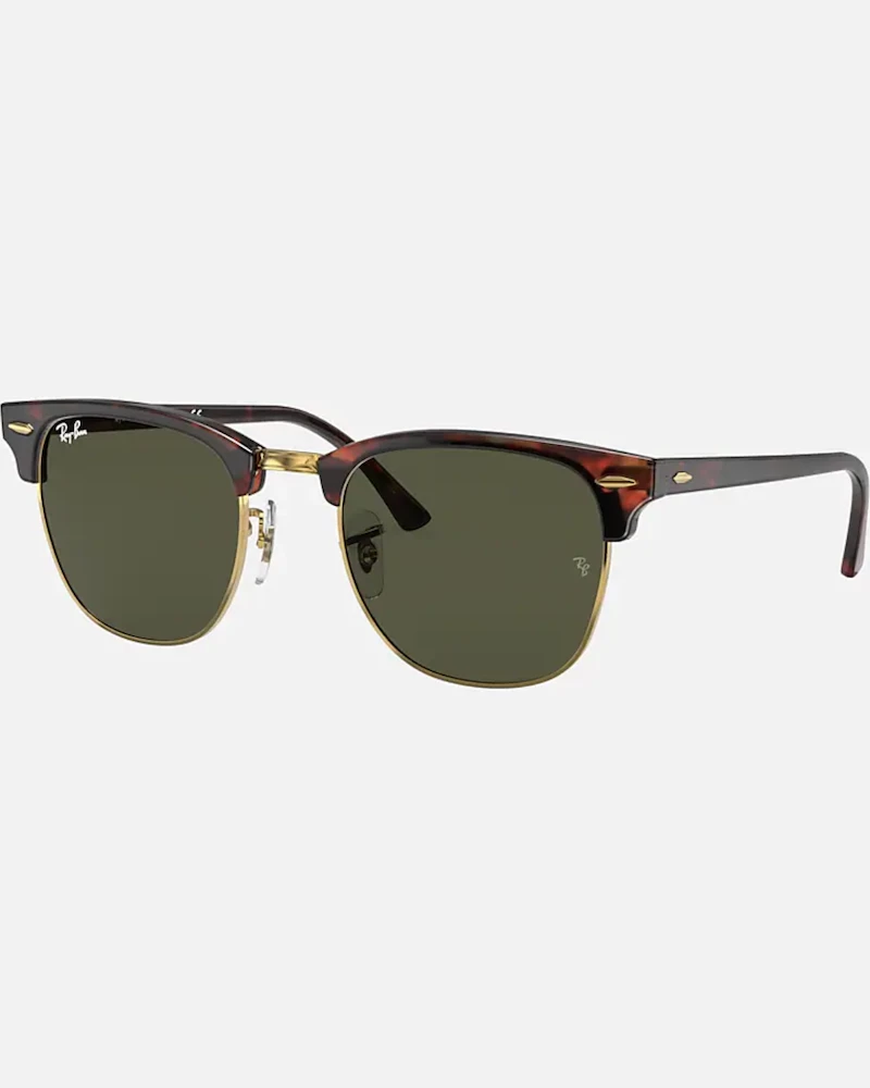 Oxford & Evergreen Ray-Ban Clubmaster Sunglasses, Polarized, Classic G-15 + Tortoise 3 Oxford & Evergreen Ray-Ban Clubmaster Sunglasses, Polarized, Classic G-15 + Tortoise