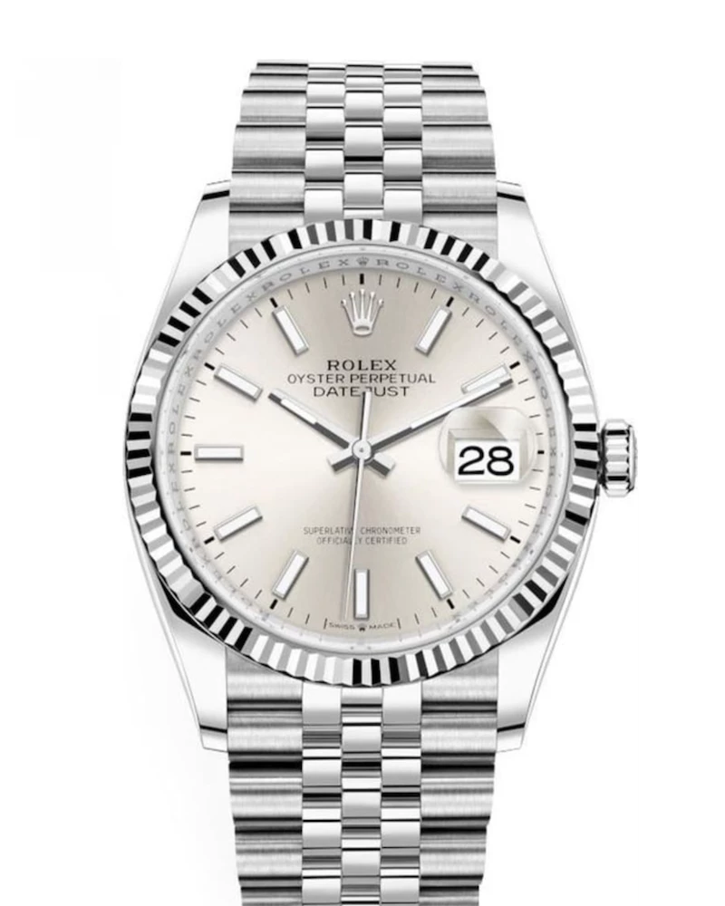 Oxford & Evergreen Evening Watches Rolex Datejust Automatic Watch, Silver Dial M126234-0013(36mm) 3 Oxford & Evergreen Evening Watches Rolex Datejust Automatic Watch, Silver Dial M126234-0013(36mm)