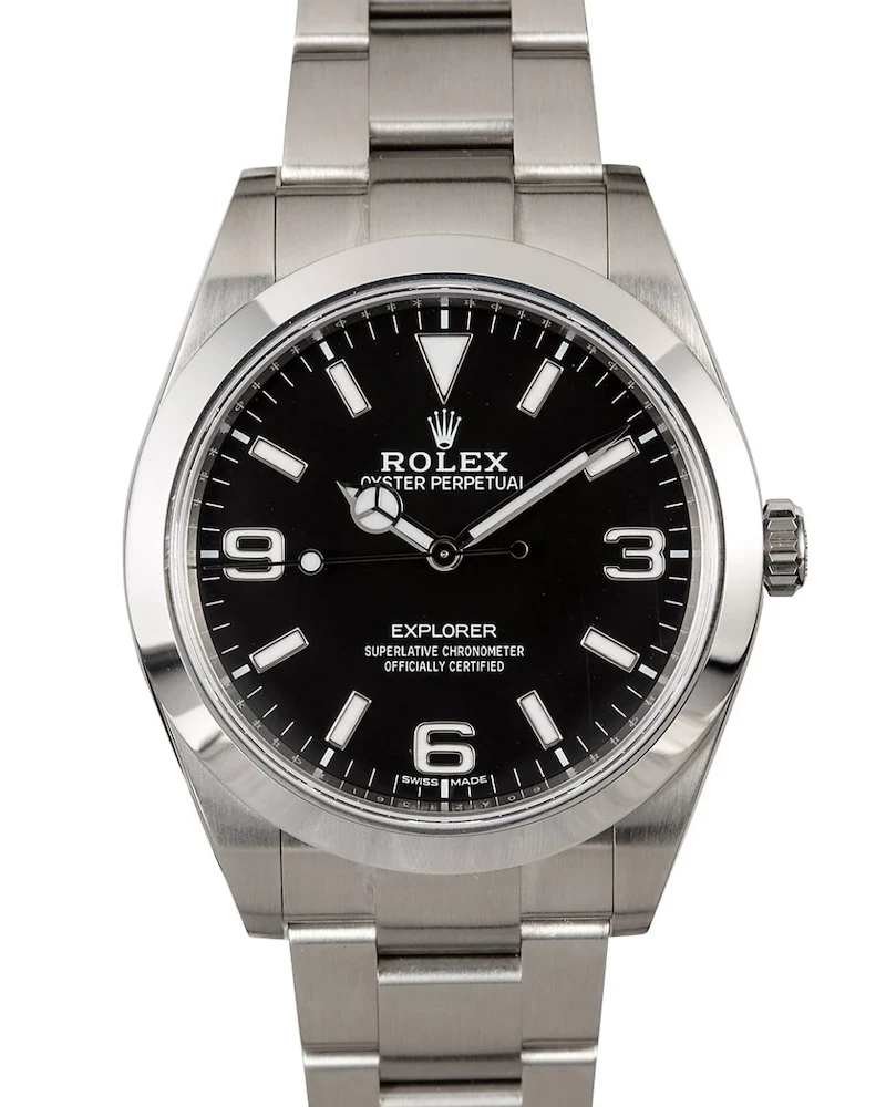 Oxford & Evergreen Rolex Explorer Automatic Watch, Black 214270BKASO (39mm) Wristwatches 3 Oxford & Evergreen Rolex Explorer Automatic Watch, Black 214270BKASO (39mm) Wristwatches