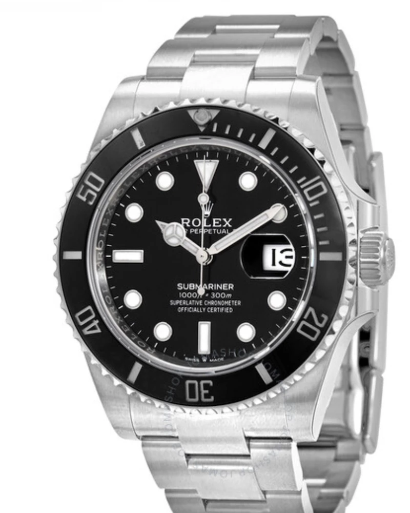 Oxford & Evergreen Rolex Submariner Automatic Chronometer Dive Watch, Black Dial (41mm) Dive Watches 3 Oxford & Evergreen Rolex Submariner Automatic Chronometer Dive Watch, Black Dial (41mm) Dive Watches