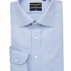 Oxford & Evergreen Clothing Spier & Mackay Dress Shirt, Medium Blue Fine Twill 2 Oxford & Evergreen Clothing Spier & Mackay Dress Shirt, Medium Blue Fine Twill