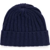 Oxford & Evergreen Spier & Mackay Ribbed Merino Wool Winter Hat, Navy (4 Colors) Accessories 2 Oxford & Evergreen Spier & Mackay Ribbed Merino Wool Winter Hat, Navy (4 Colors) Accessories