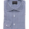 Oxford & Evergreen Spier & Mackay Dress Shirt, Navy Heavy Tattersall Clothing 2 Oxford & Evergreen Spier & Mackay Dress Shirt, Navy Heavy Tattersall Clothing