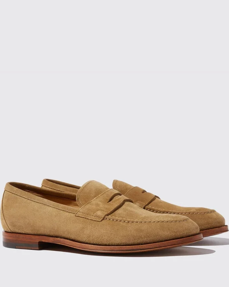Oxford & Evergreen Scarosso Stefano Scamosciato Suede Loafers, Beige (2 Colors Available) Shoes 3 Oxford & Evergreen Scarosso Stefano Scamosciato Suede Loafers, Beige (2 Colors Available) Shoes