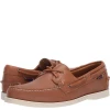 Oxford & Evergreen Sebago Dockside Portland Leather Boat Shoes, Tan 1 Oxford & Evergreen Sebago Dockside Portland Leather Boat Shoes, Tan