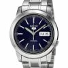 Oxford & Evergreen Evening Watches Seiko 5 SNKE51 Automatic Watch, Blue Dial (39mm)