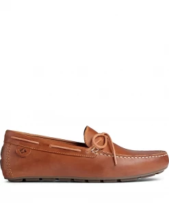 Oxford & Evergreen Sperry Wave Driver Loafer, Cognac Shoes