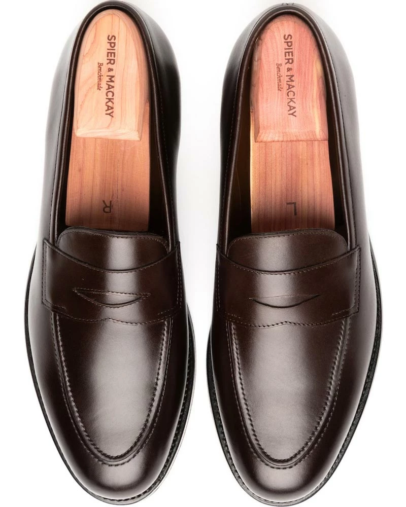 Oxford & Evergreen Spier & Mackay Dress Loafers, Brown 3 Oxford & Evergreen Spier & Mackay Dress Loafers, Brown