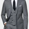 Oxford & Evergreen Suitsupply Lazio Suit, Fair Wear & Carbon Neutral, Light Grey Stripe Clothing 1 Oxford & Evergreen Suitsupply Lazio Suit, Fair Wear & Carbon Neutral, Light Grey Stripe Clothing