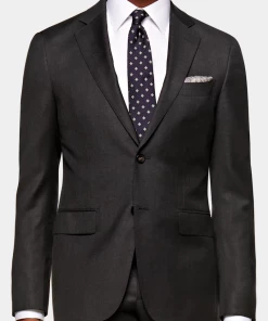 Oxford & Evergreen Suitsupply Napoli Suit, Fair Wear & Carbon Neutral, Dark Grey (Reda)