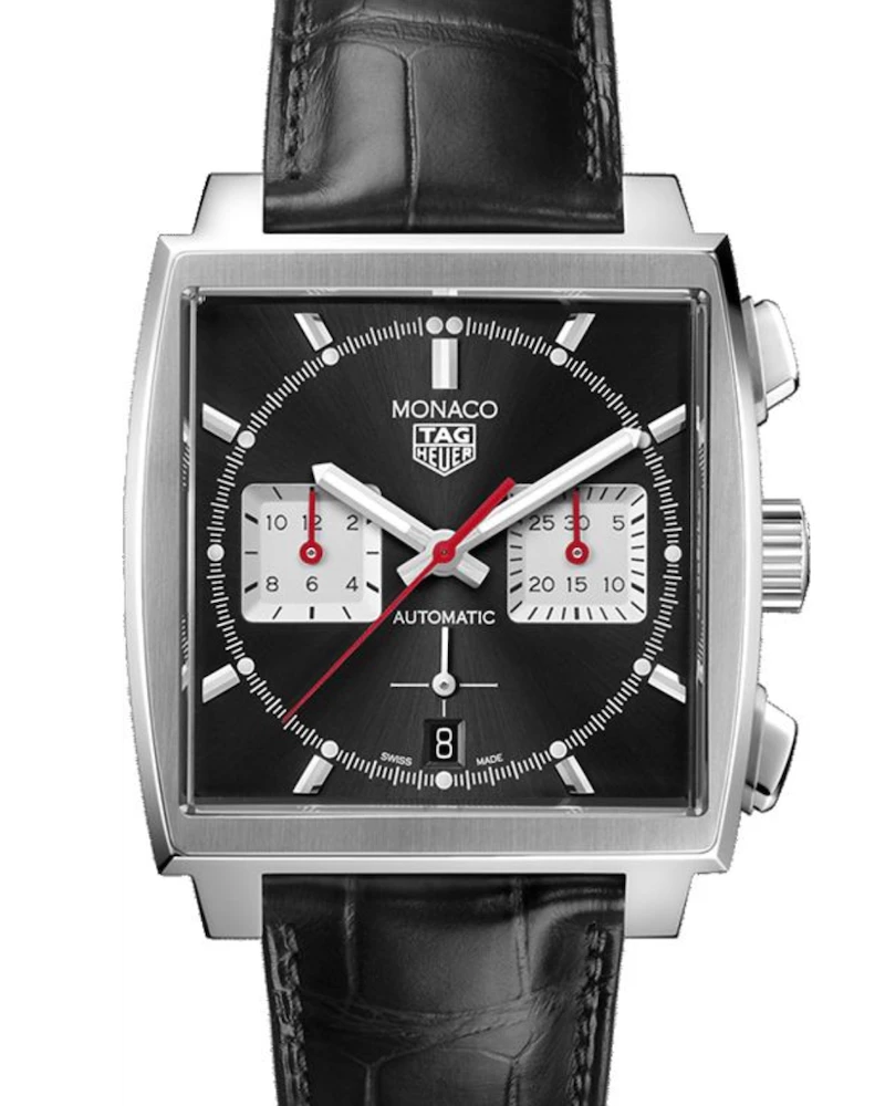 Oxford & Evergreen Chronographs Tag Heuer Monaco Automatic Chronograph, Black Dial (39mm) 3 Oxford & Evergreen Chronographs Tag Heuer Monaco Automatic Chronograph, Black Dial (39mm)