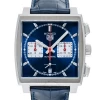 Oxford & Evergreen Chronographs Tag Heuer Monaco Automatic Chronograph, Blue Dial (Also In Black) (39mm) 1 Oxford & Evergreen Chronographs Tag Heuer Monaco Automatic Chronograph, Blue Dial (Also In Black) (39mm)