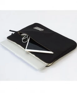 Oxford & Evergreen Terra Thread Organic Cotton Laptop Sleeve, 15 Inch, Black (12 Colors)