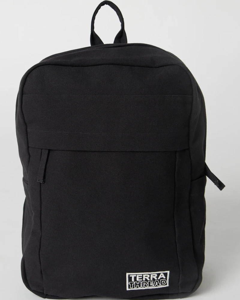 Oxford & Evergreen Terra Thread Organic Cotton Basic Backpack, Black (11 Colors) Bags & Baggage 3 Oxford & Evergreen Terra Thread Organic Cotton Basic Backpack, Black (11 Colors) Bags & Baggage