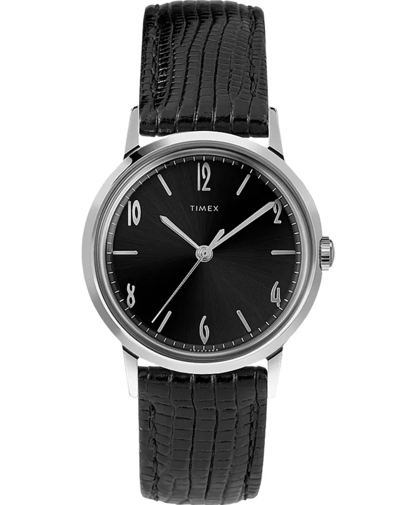 Oxford & Evergreen Timex + Todd Snyder Marlin Blackout Hand-Wind Watch (34mm) Wristwatches 3 Oxford & Evergreen Timex + Todd Snyder Marlin Blackout Hand-Wind Watch (34mm) Wristwatches