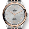 Oxford & Evergreen Tudor 1926 Rose Gold Bezel Silver Dial Automatic Watch (39mm) (Also In 36mm) Dress Watches 1 Oxford & Evergreen Tudor 1926 Rose Gold Bezel Silver Dial Automatic Watch (39mm) (Also In 36mm) Dress Watches
