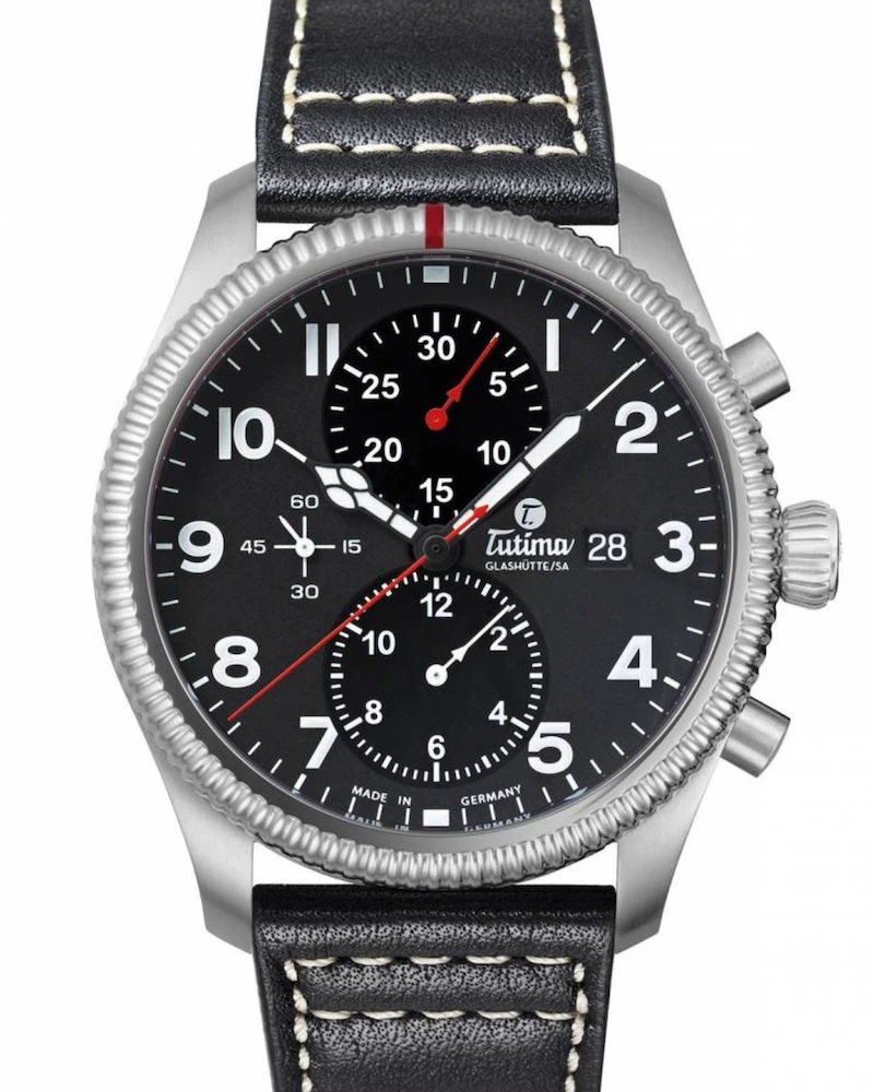 Oxford & Evergreen Tutima Glashütte WWII Grand Flieger 6402-01 Classic Aviation Chronograph (43mm) 3 Oxford & Evergreen Tutima Glashütte WWII Grand Flieger 6402-01 Classic Aviation Chronograph (43mm)