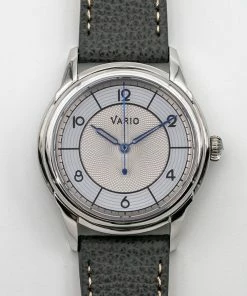 Oxford & Evergreen Sports Watches Vario Empire Seasons Winter White Automatic Watch, Silver/Blue (38mm)