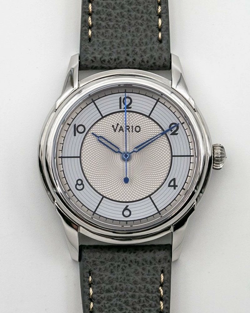 Oxford & Evergreen Sports Watches Vario Empire Seasons Winter White Automatic Watch, Silver/Blue (38mm) 3 Oxford & Evergreen Sports Watches Vario Empire Seasons Winter White Automatic Watch, Silver/Blue (38mm)