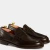 Oxford & Evergreen Velasca Maester Dress Loafers, Dark Brown 2 Oxford & Evergreen Velasca Maester Dress Loafers, Dark Brown