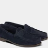 Oxford & Evergreen Shoes Velasca Ost Suede Loafers, Blue (5 Colors Available) 2 Oxford & Evergreen Shoes Velasca Ost Suede Loafers, Blue (5 Colors Available)