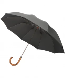 Oxford & Evergreen Accessories London Undercover 100% Recycled Polyester Telescopic Umbrella, Grey