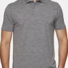 Oxford & Evergreen Clothing Wool&Prince Merino Wool Polo Shirt, Heather Gray 1 Oxford & Evergreen Clothing Wool&Prince Merino Wool Polo Shirt, Heather Gray